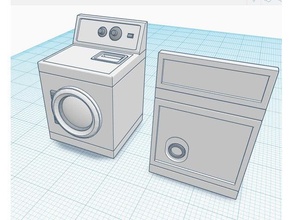 Caricamento in corso asciugatrice 3d print model - Mito3D
