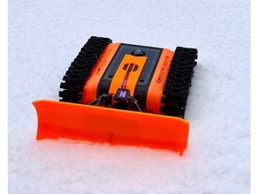 snow arado fpv vagabundo coche vehiculo rc quitanieves tanque 3d print model - Mito3D