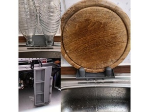 sink drain - sodastream cutting boards kitchen 3d print model - Mito3D