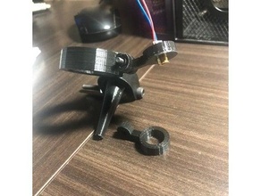 k40 laser pointer holder - remix airassist air assist chinese cutter 3d print model - Mito3D