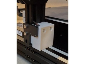 ender 3 z axis limite interruptor guarda 3d impressora partes cobrir bainha crialidade recinto ender3 melhoria zaxis 3d print model - Mito3D