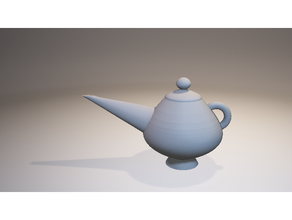 tea pot şekillendirilmiş taslak Çay tencere 3d print model - Mito3D