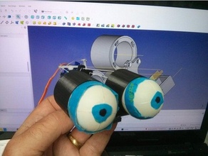 bricolaje diy artificial ojos 3d print model - Mito3D