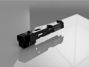 airsoft sig sauer m17 custom compensator accesories attachment parts sigsauer 3d print model - Mito3D