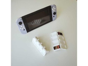 Nintendo Schalter Spiel Halter Unterstützung Patrone Fall Mantel Video 3d print model - Mito3D