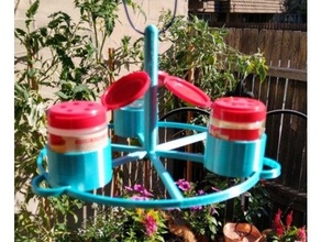 hanging hummingbird feeder 3d print model - Mito3D