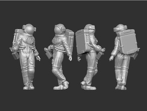 bêbado astronauta macaco Daniels Uísque 3d print model - Mito3D