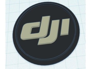 dji modüler logo eklemek 3d print model - Mito3D