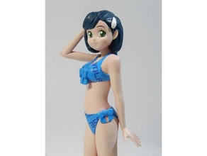 girl bikini 3d print model - Mito3D