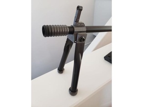 airsoft réplica fg 42 bozal freno fg42 destello ocultador máquina pistola 3d print model - Mito3D