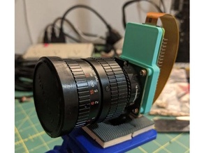 lampone pi alto qualità telecamera zaino montare 3d print model - Mito3D