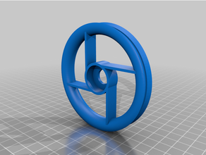 creality cr10 v2 filament guide wheel 3d print model - Mito3D
