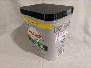 casser couvercle Cascade boîte réutilisation 3d print model - Mito3D