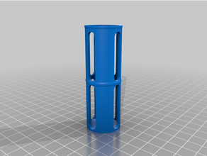 608zz rolamento armazenamento recipiente barril simples tubo 3d print model - Mito3D