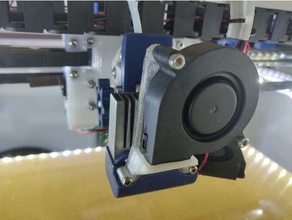 omniadrop 5015 radiale fan conversione grande 3d print model - Mito3D
