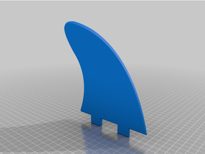 quilla surf 3d print model - Mito3D