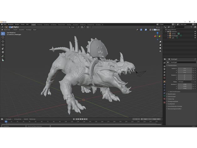 fornido lagartija boi pavor hombres lagarto saurio serafón 3D print model - Mito3D