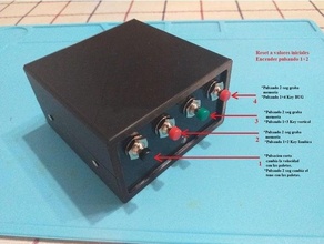 caja oscilador cw pára prácticas Morse esp8266 la placa desenvolvimento 3d print model - Mito3D