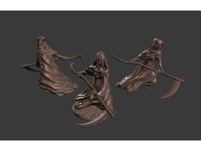 grim reaper death dnd dnd miniature figure grim reaper miniature sculpture wraith