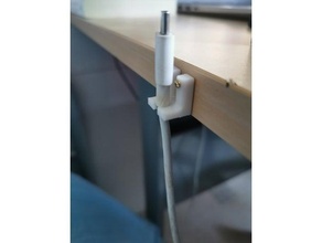 cable soporte acortar guía rail 3d print model - Mito3D