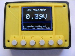 voltmetro dati registri continuità diodo tester arduino stm32 3d print model - Mito3D