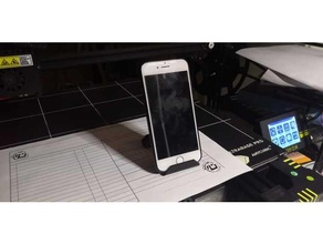 nosupports universal estande telefone model1 phone ficar pé Smartphone suporte 3d print model - Mito3D
