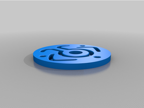 seriale esperimenti copland logo cuffia In piedi remixare 3d print model - Mito3D