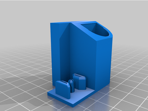 ender 3 pro led bar holder 3d print model - Mito3D