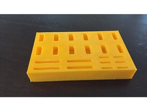 usb storage sd cards micro holder stick 3d print model - Mito3D