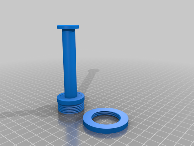 small spool holder 3D print model - Mito3D