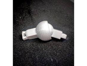 print place - tight fit ball joint 3d print model - Mito3D