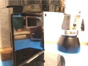 Schleifer Düse Extruder melitta Molino mod Bialetti Moka Hochmut Kaffee dse Espresso Maschine Topf Mokka Tuning Aktualisierung 3d print model - Mito3D