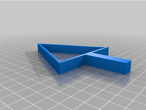 triângulo 3d print model - Mito3D