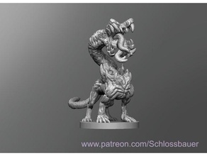 runa sabueso dnd mazmorras dragones mesa 3d print model - Mito3D