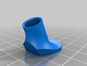 béquille pointe 3d print model - Mito3D