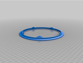 chainring guard customizable bicycle 3d print model - Mito3D
