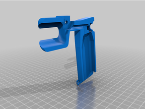 gopro handle flashlight 3d print model - Mito3D