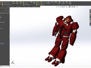 bio android maestros robotech 3d print model - Mito3D