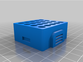 bit holder case 3d print model - Mito3D