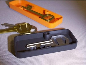 llave seguro bóveda caja tamaños apoyo cl compartimiento envase emergencia ender 3 soporte llavero 3d seguridad secreto impermeable 3d print model - Mito3D