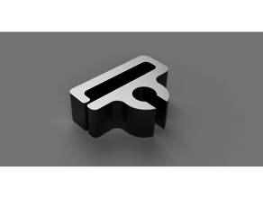 cr 6 se Bowden Clip Kabel Halter Unterstützung Management Steinbock cr6se Realität 3d print model - Mito3D
