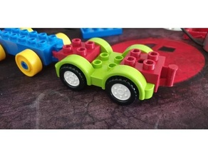 Lego duplo trem acopladores 3d print model - Mito3D