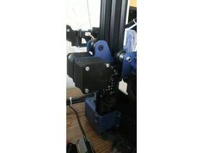 Bäume blauer Achse Motor Rolle Startseite Mantel 3d print model - Mito3D