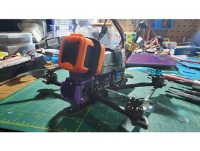 flywoo Forscher lr Gopo Session montieren 20 Grad dji fpv Drohne Rennen Langstrecken 3d print model - Mito3D