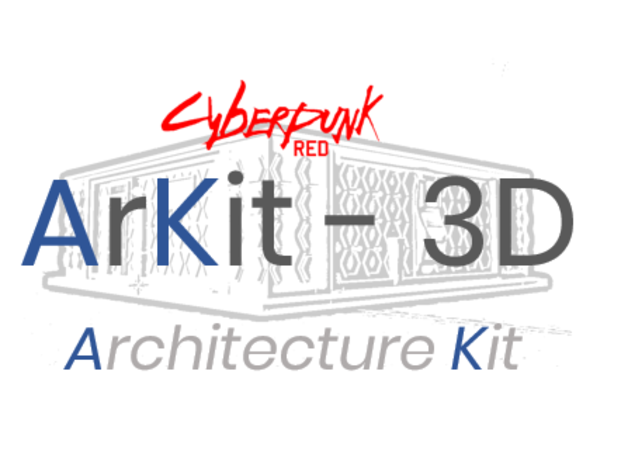 arkit - 3d cyberpunk kit 3D print model - Mito3D