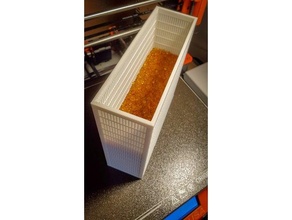 silica gel tower dessicant box holder case container 3d print model - Mito3D