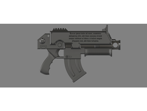 astartes cedazo pistola ciencia ficción martillo guerra warhammer40k 3d print model - Mito3D