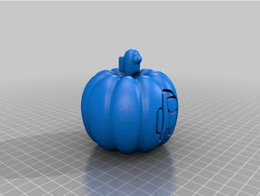 among us pumpkin 3d print model - Mito3D
