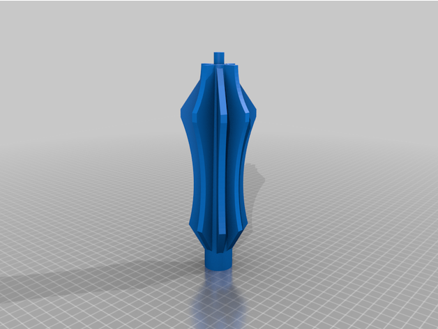 saruman staff 3D print model - Mito3D