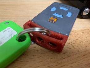 hormann hsm4 - 868 key holder adapter gate keyholder remote control strong 3d print model - Mito3D